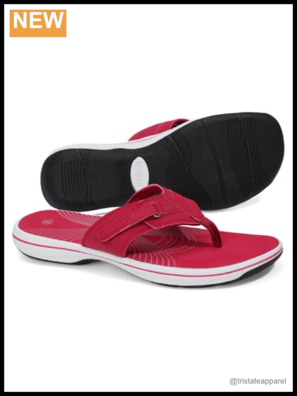 Women's Flip Flops Comfortable Thong Cushion Sandals Toepost Slippers